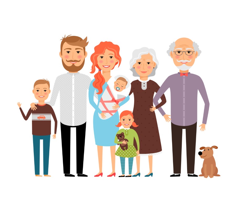 famille heureuse